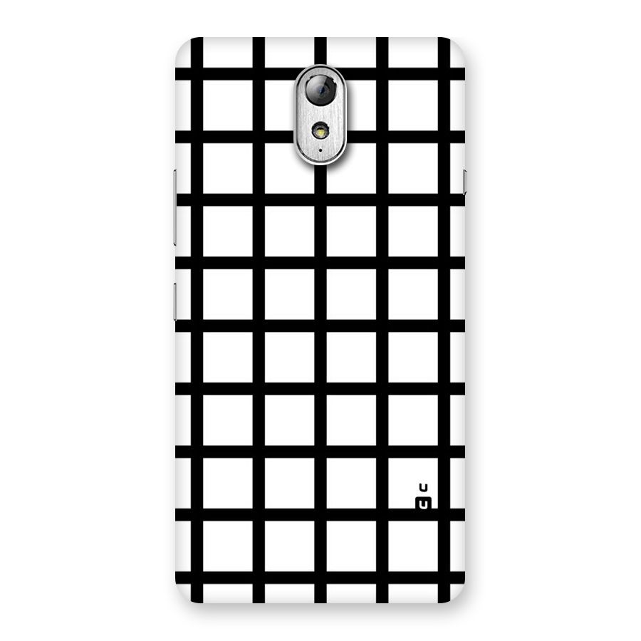 Aesthetic Grid Lines Back Case for Lenovo Vibe P1M