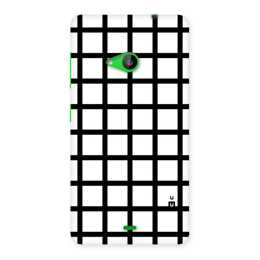 Aesthetic Grid Lines Back Case for Lumia 535