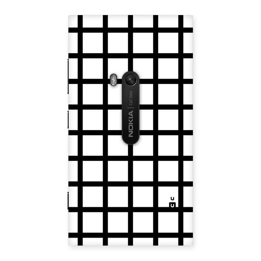 Aesthetic Grid Lines Back Case for Lumia 920