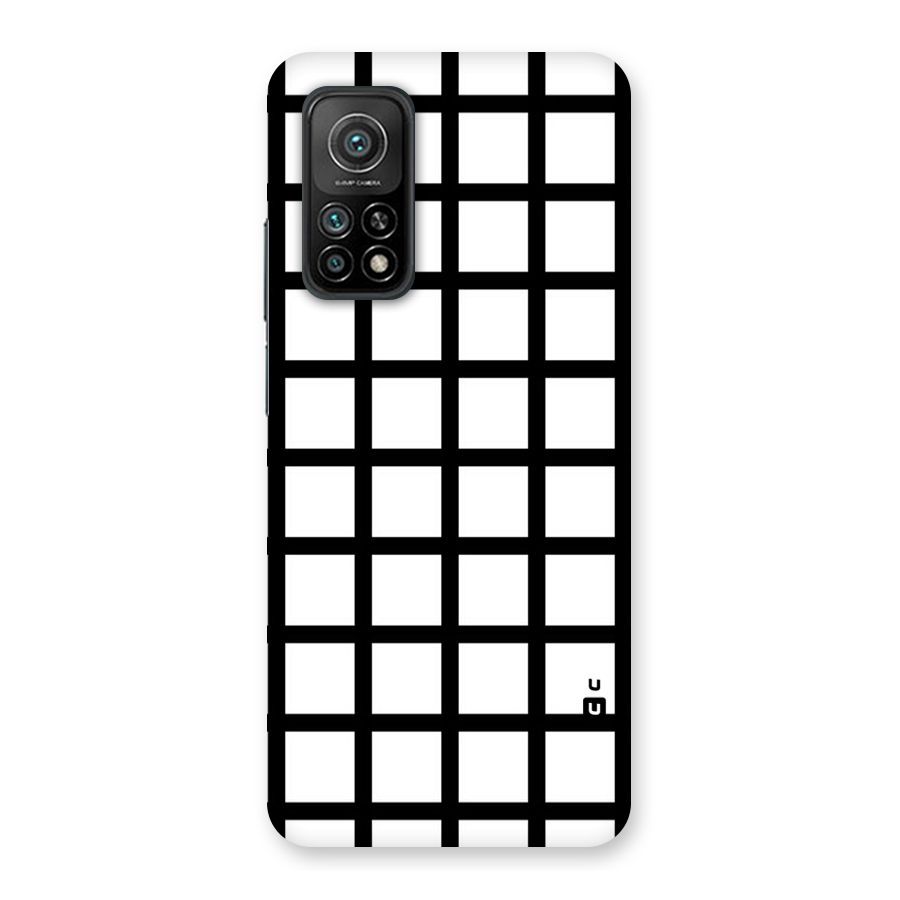 Aesthetic Grid Lines Back Case for Mi 10T Pro 5G