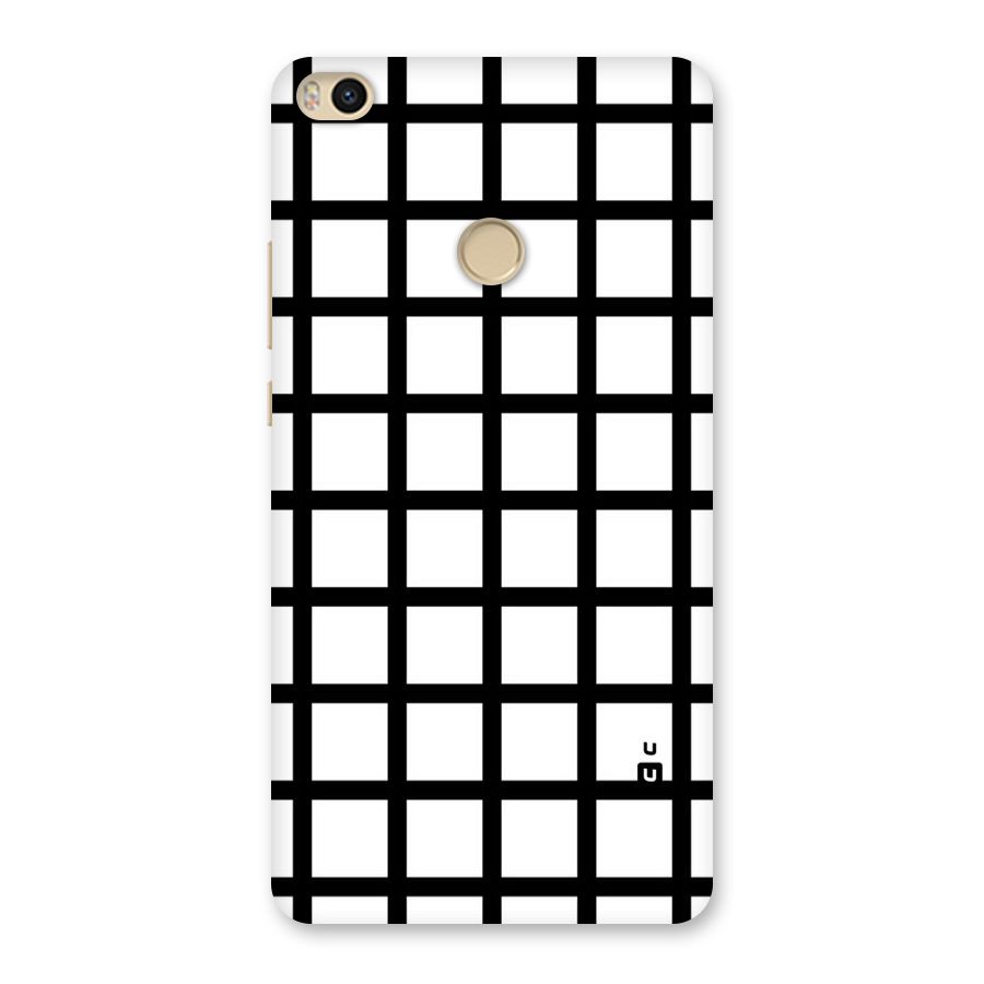 Aesthetic Grid Lines Back Case for Mi Max 2