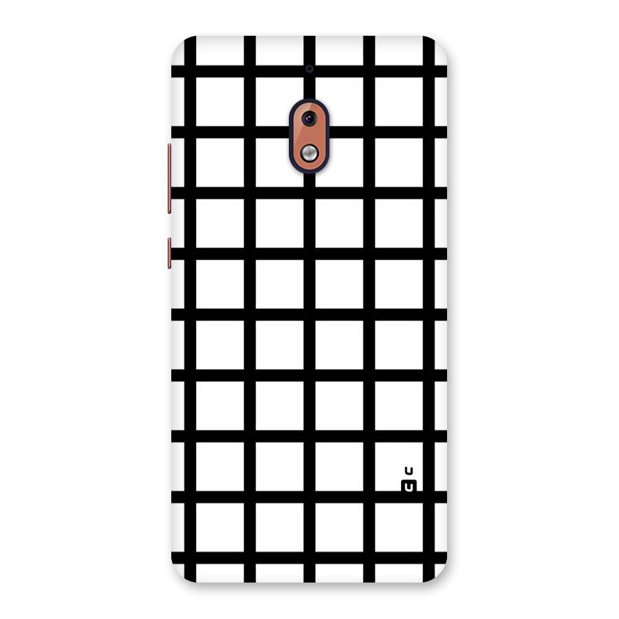 Aesthetic Grid Lines Back Case for Nokia 2.1