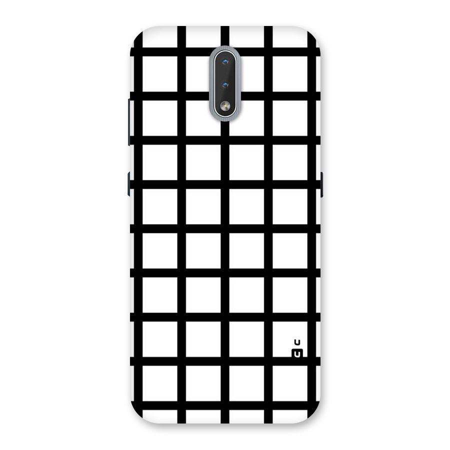 Aesthetic Grid Lines Back Case for Nokia 2.3