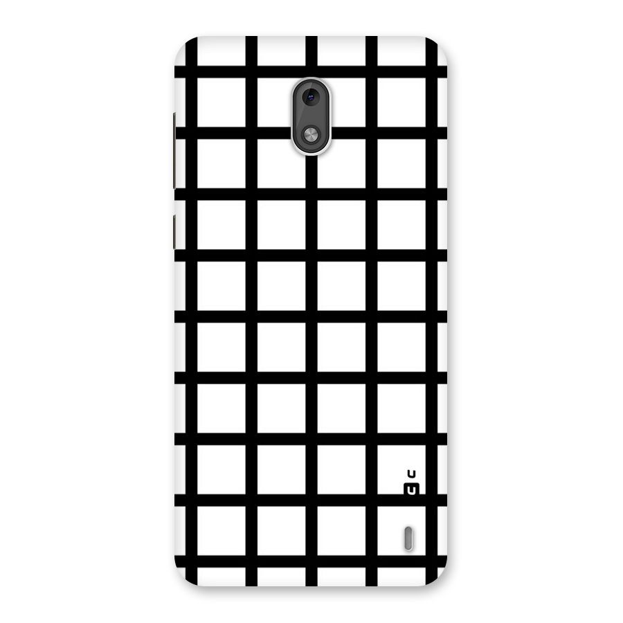 Aesthetic Grid Lines Back Case for Nokia 2