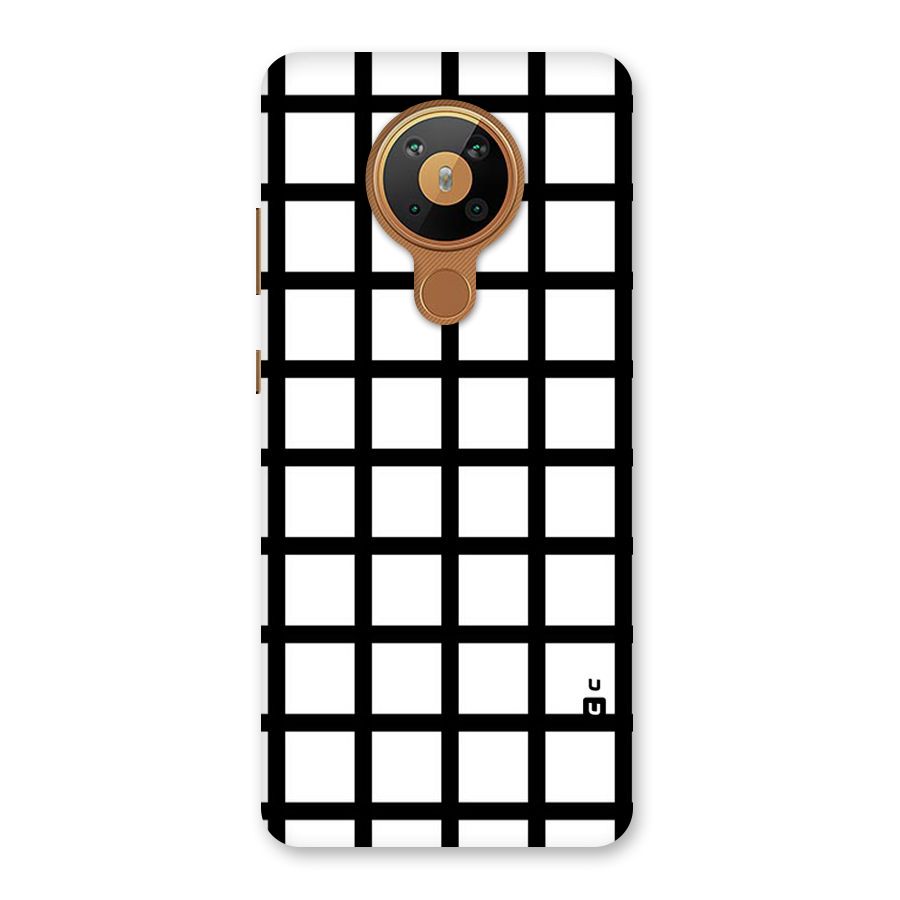 Aesthetic Grid Lines Back Case for Nokia 5.3