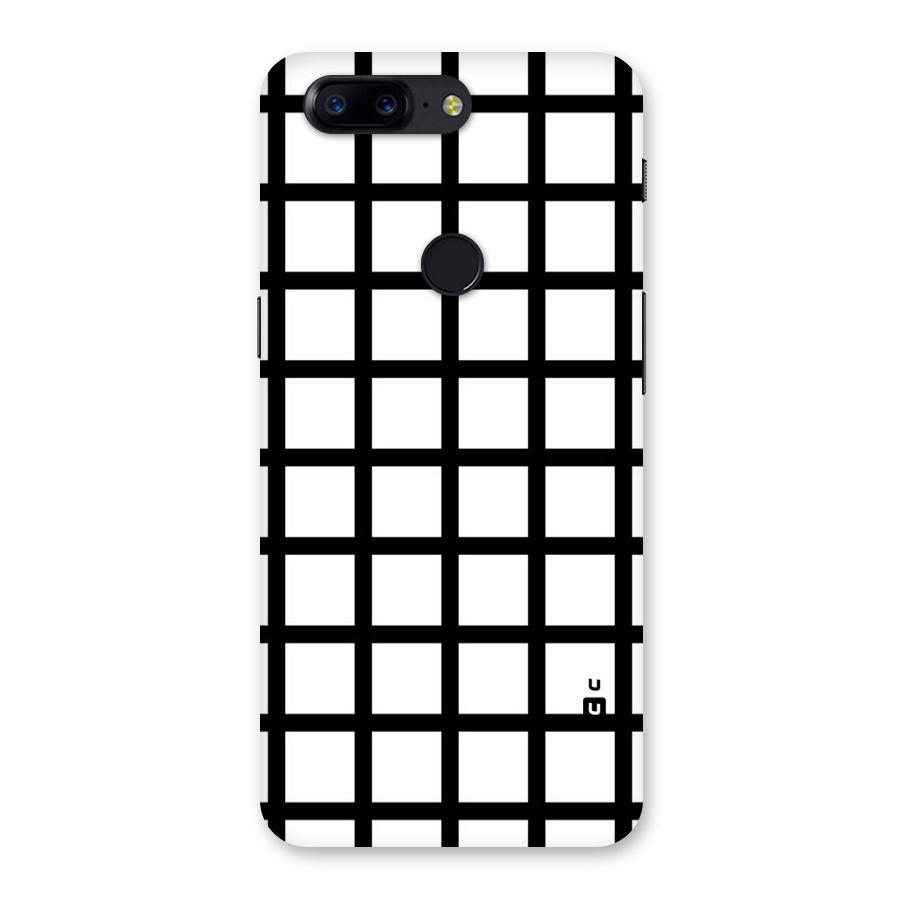 Aesthetic Grid Lines Back Case for OnePlus 5T