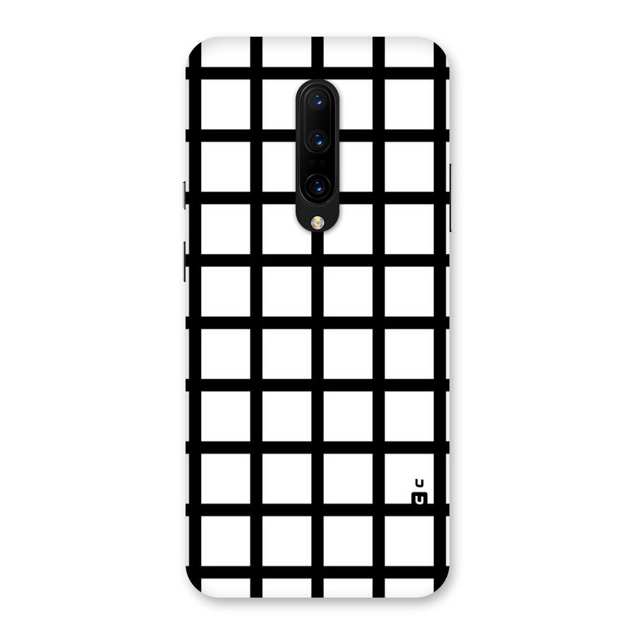Aesthetic Grid Lines Back Case for OnePlus 7 Pro