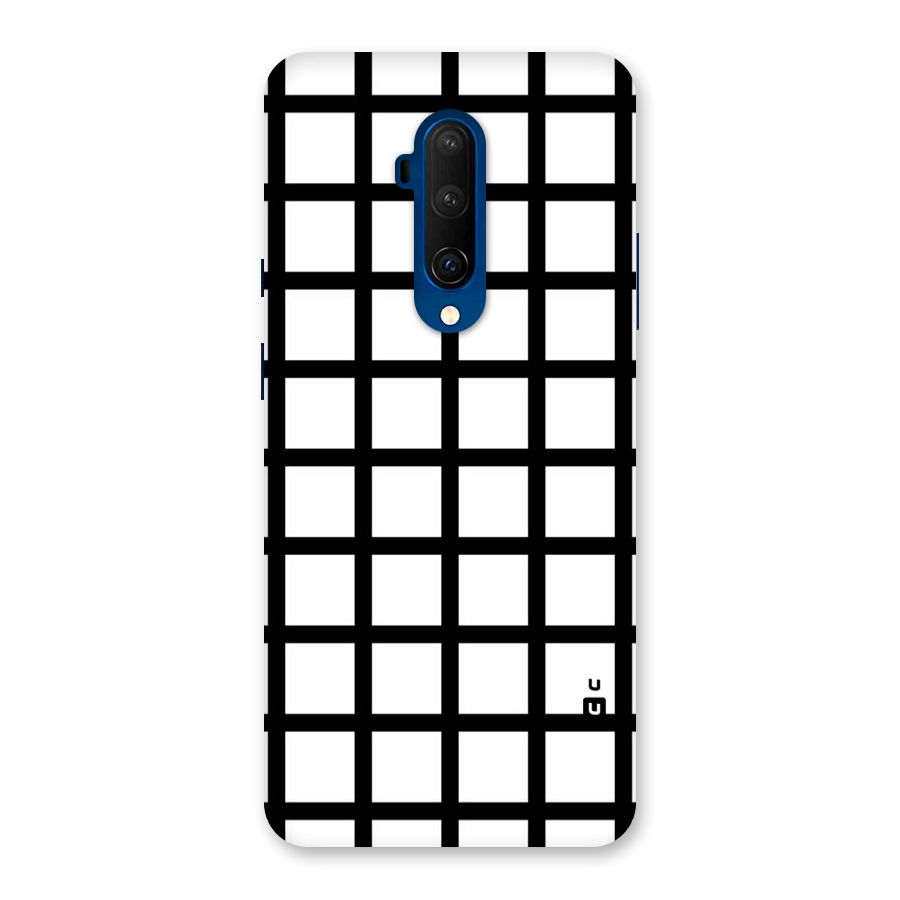 Aesthetic Grid Lines Back Case for OnePlus 7T Pro