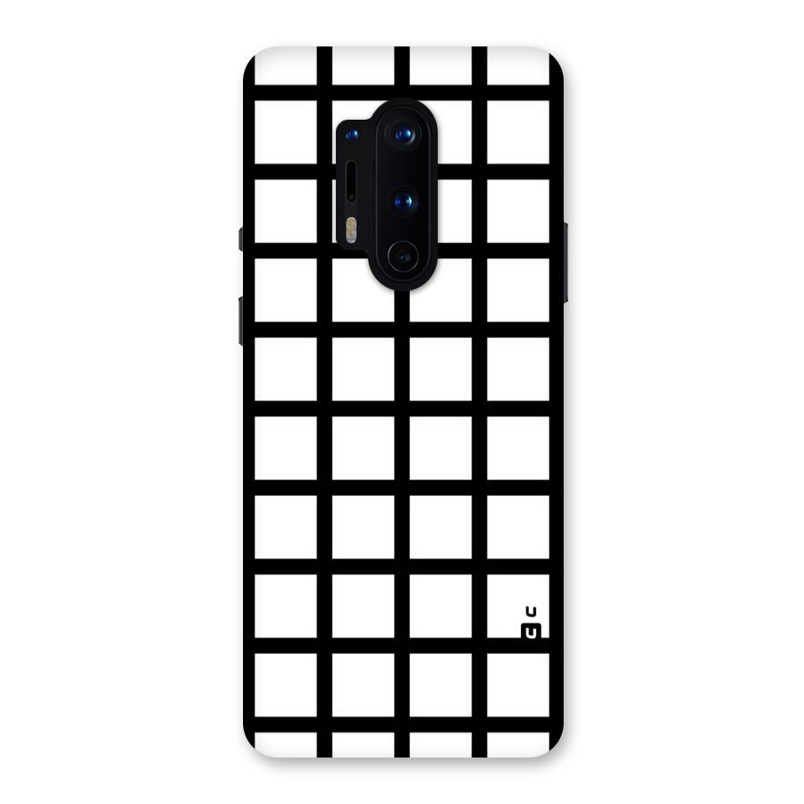 Aesthetic Grid Lines Back Case for OnePlus 8 Pro
