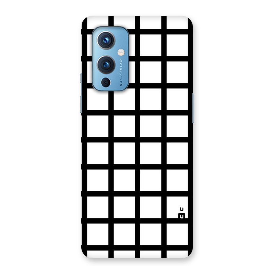 Aesthetic Grid Lines Back Case for OnePlus 9
