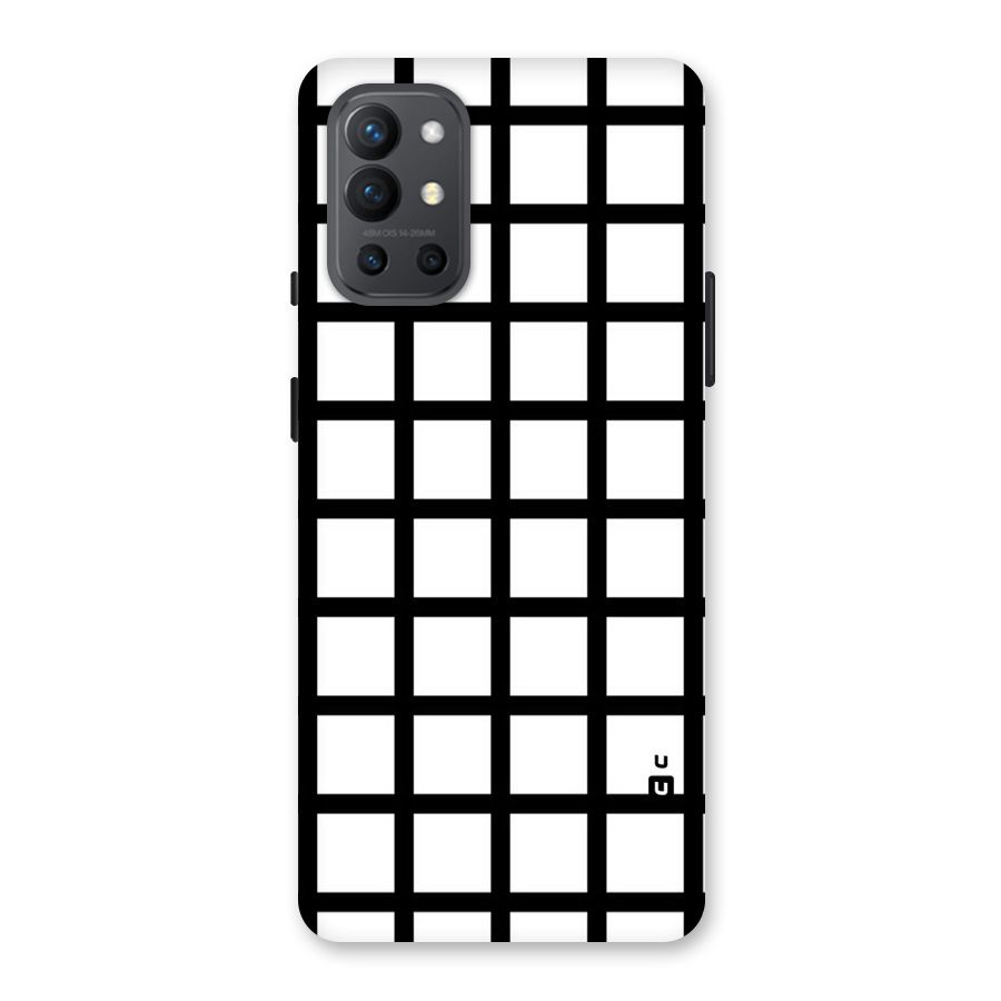 Aesthetic Grid Lines Back Case for OnePlus 9R