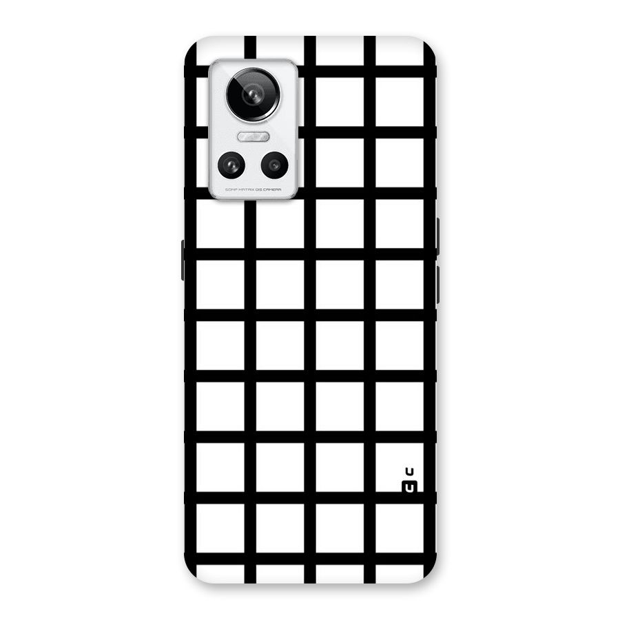 Aesthetic Grid Lines Back Case for Realme GT Neo 3