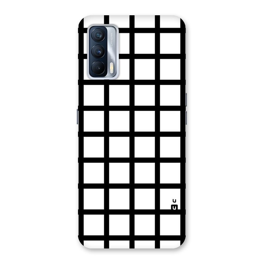 Aesthetic Grid Lines Back Case for Realme X7