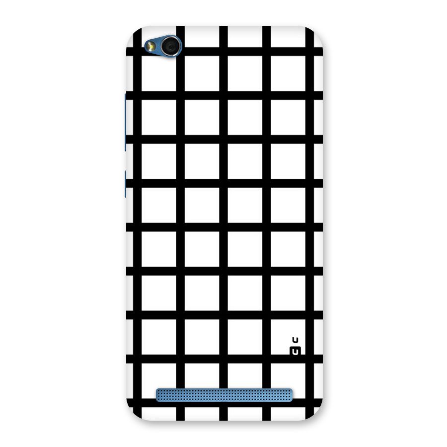 Aesthetic Grid Lines Back Case for Redmi 5A