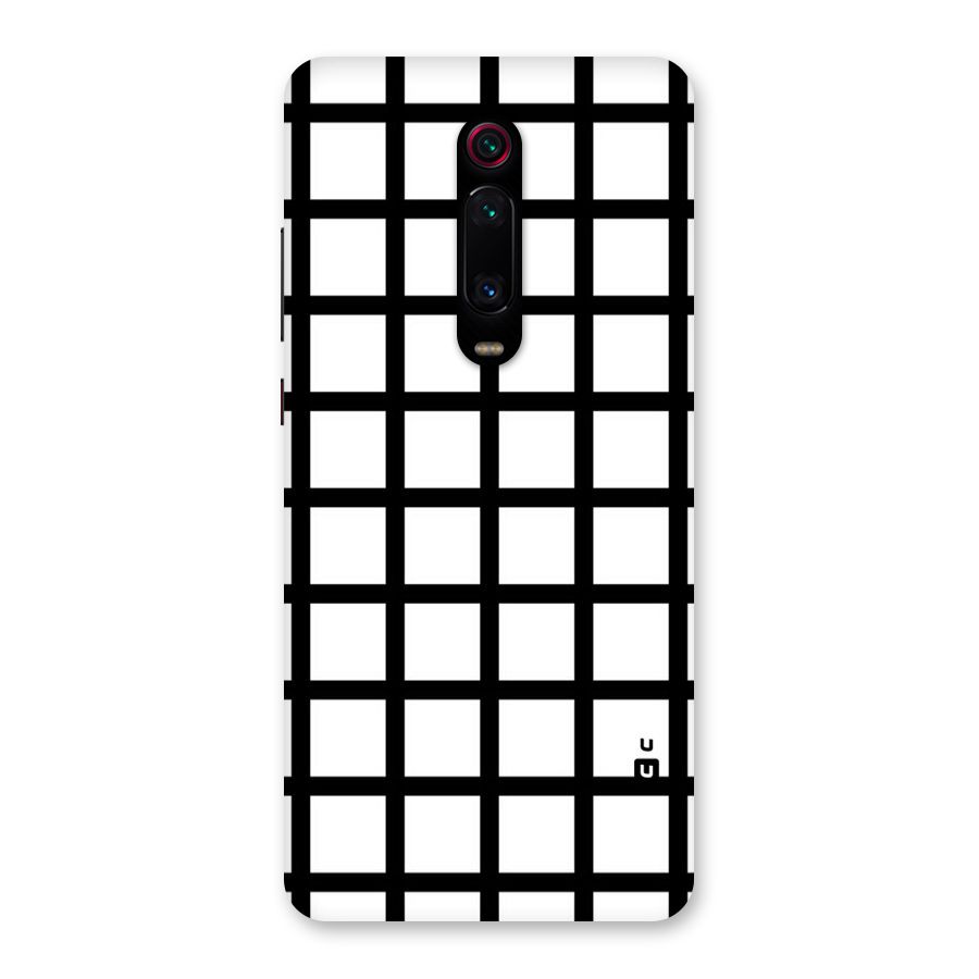 Aesthetic Grid Lines Back Case for Redmi K20