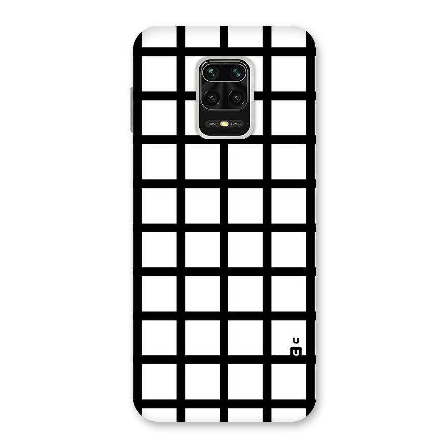 Aesthetic Grid Lines Back Case for Redmi Note 9 Pro Max