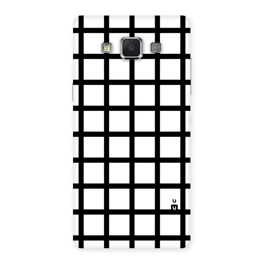 Aesthetic Grid Lines Back Case for Samsung Galaxy A5