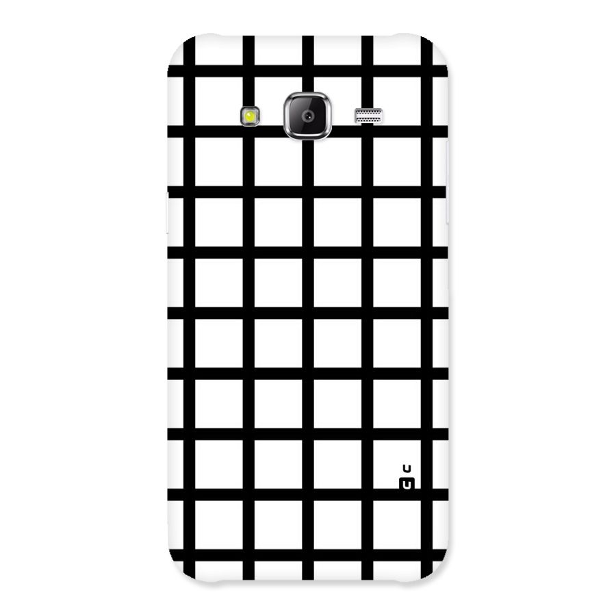 Aesthetic Grid Lines Back Case for Samsung Galaxy J2 Prime