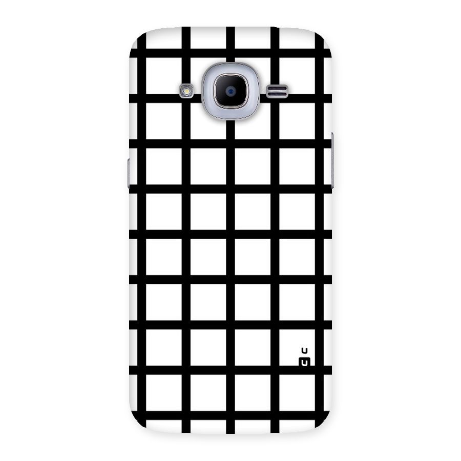 Aesthetic Grid Lines Back Case for Samsung Galaxy J2 Pro