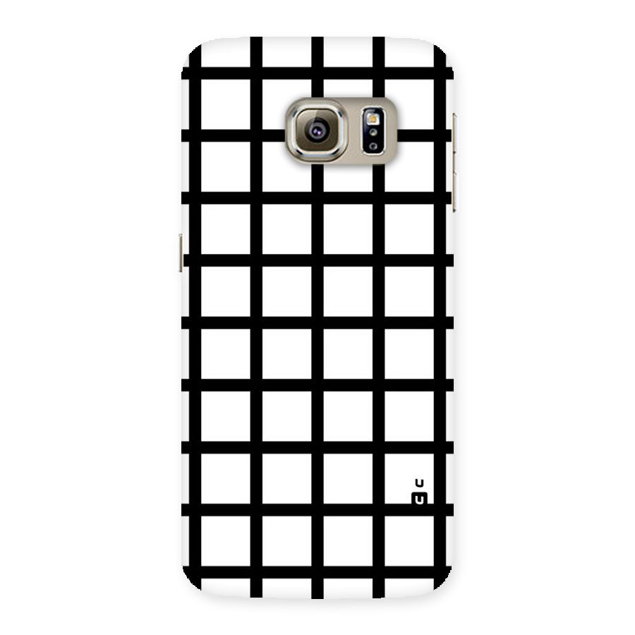 Aesthetic Grid Lines Back Case for Samsung Galaxy S6 Edge