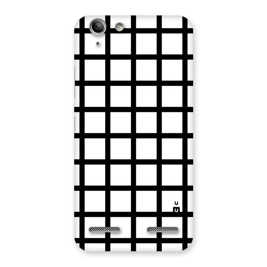 Aesthetic Grid Lines Back Case for Vibe K5