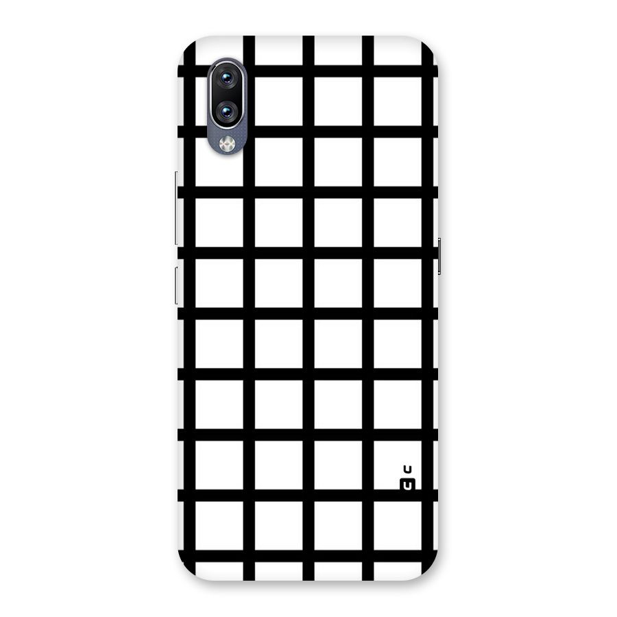 Aesthetic Grid Lines Back Case for Vivo NEX