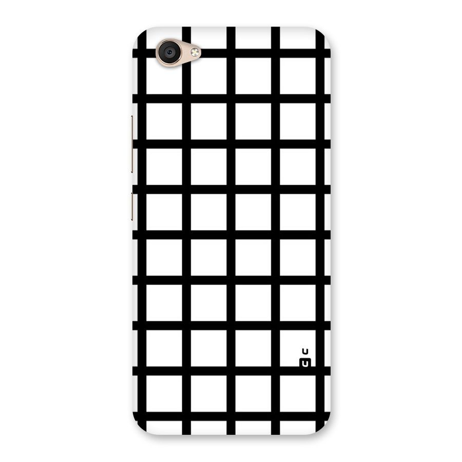 Aesthetic Grid Lines Back Case for Vivo V5 Plus