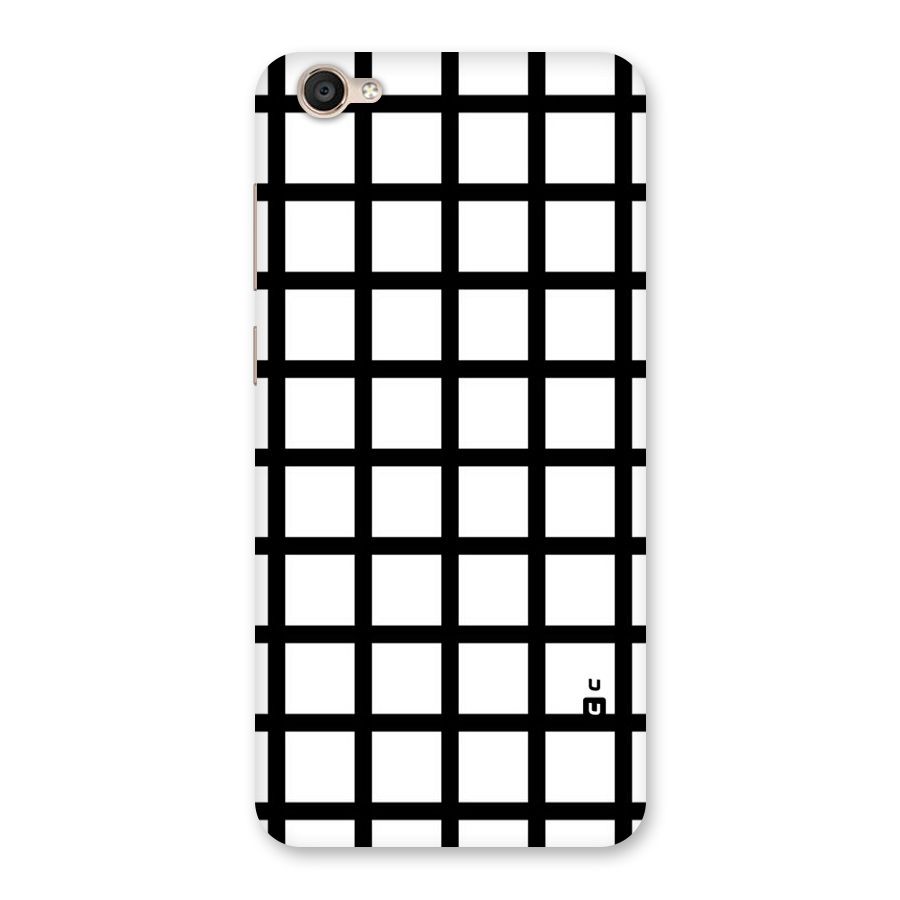 Aesthetic Grid Lines Back Case for Vivo Y55
