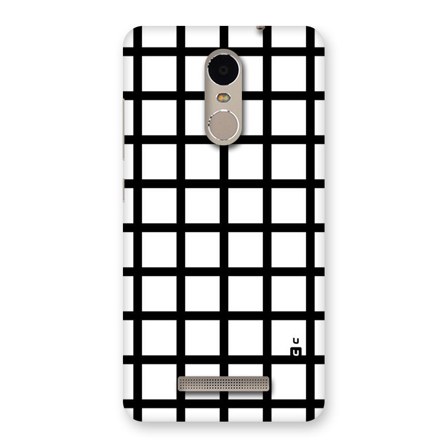 Aesthetic Grid Lines Back Case for Xiaomi Redmi Note 3