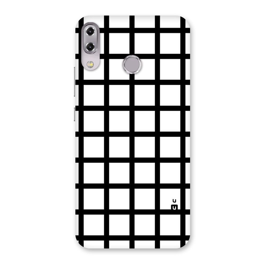 Aesthetic Grid Lines Back Case for Zenfone 5Z