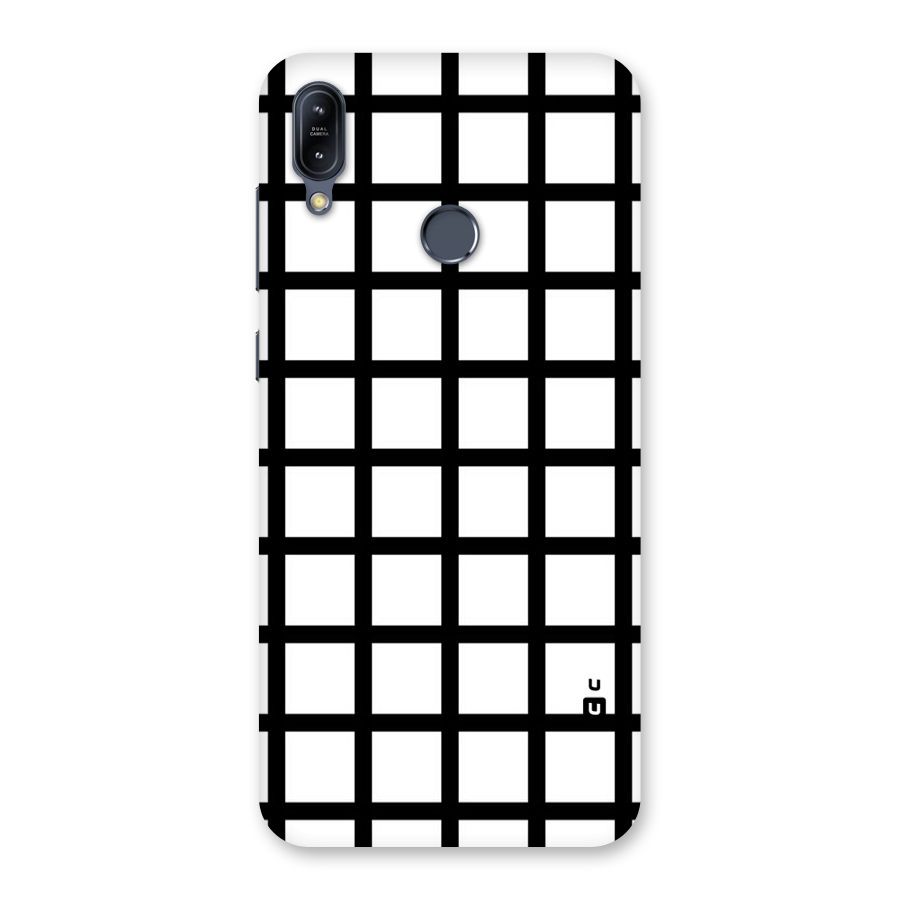 Aesthetic Grid Lines Back Case for Zenfone Max M2