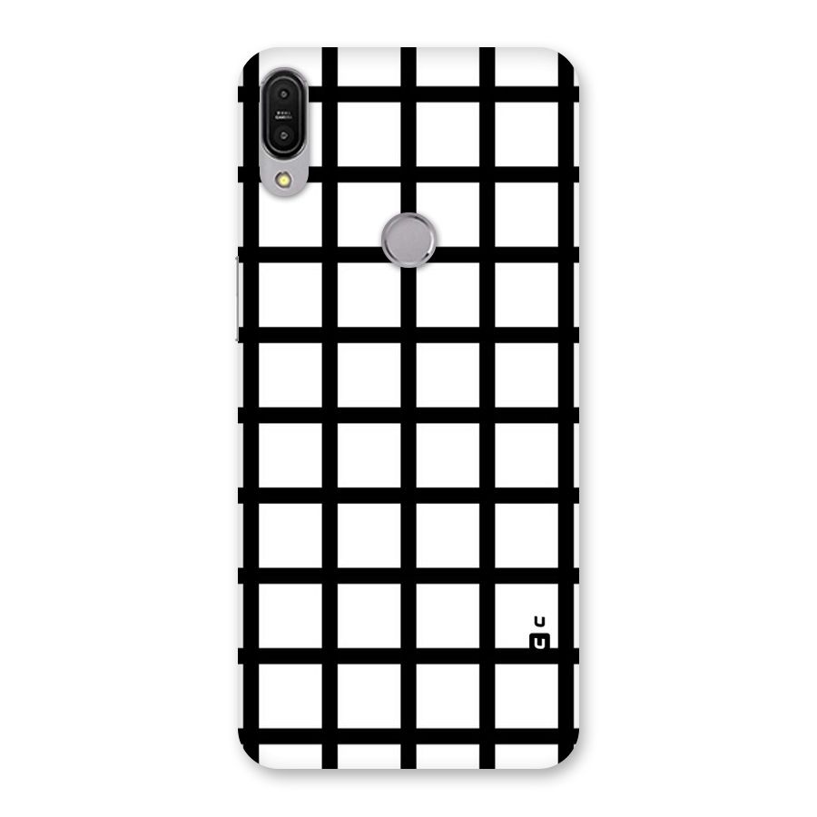 Aesthetic Grid Lines Back Case for Zenfone Max Pro M1