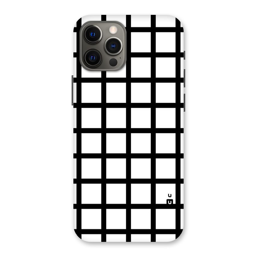 Aesthetic Grid Lines Back Case for iPhone 12 Pro Max