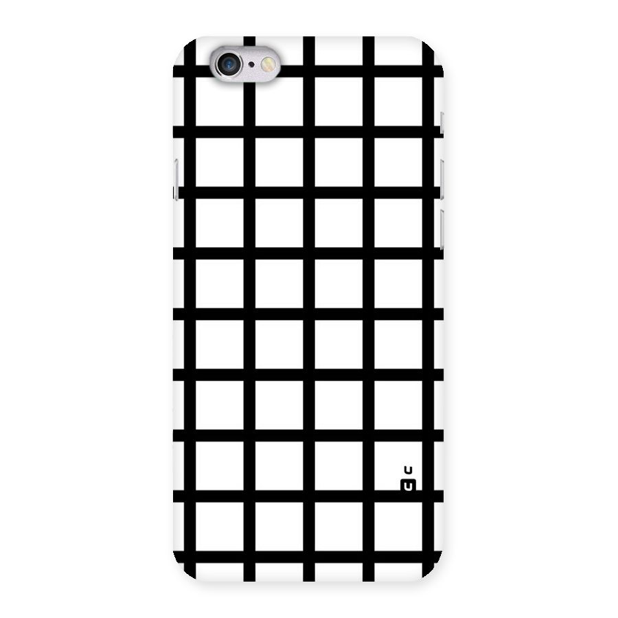 Aesthetic Grid Lines Back Case for iPhone 6 6S