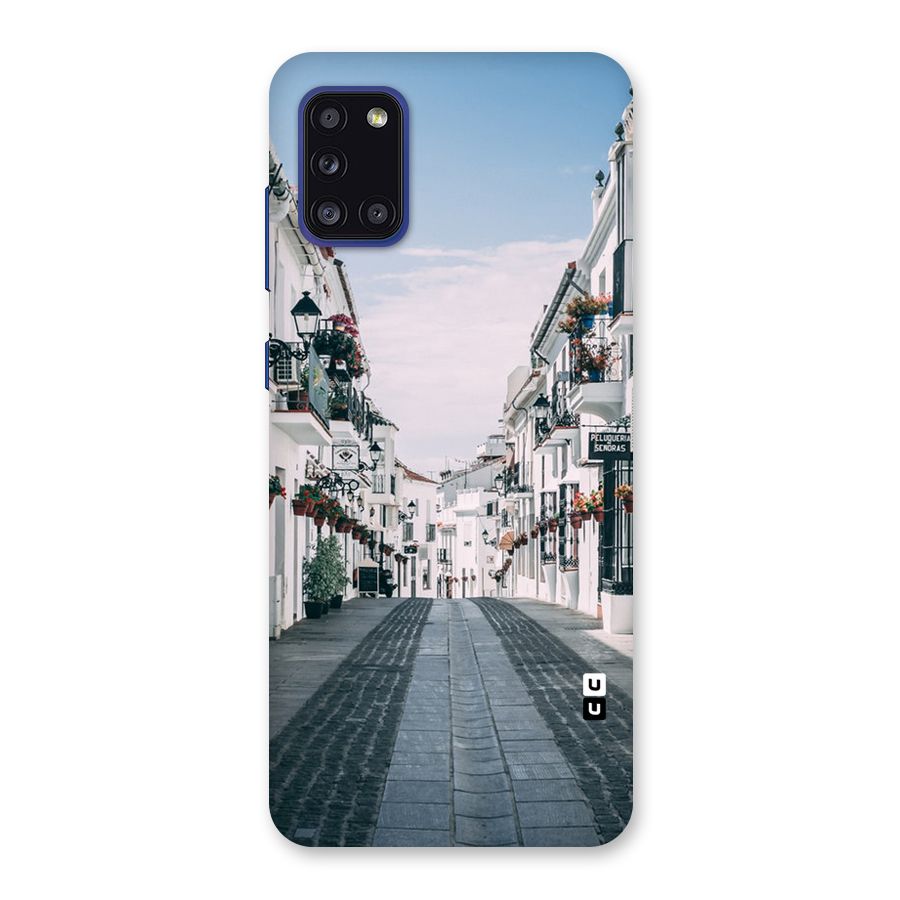 Aesthetic Street Back Case for Galaxy A31