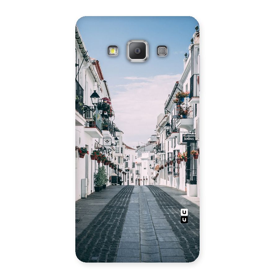 Aesthetic Street Back Case for Galaxy A7
