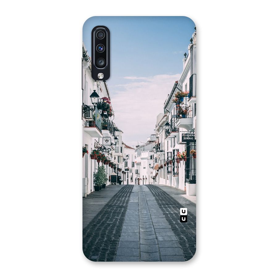 Aesthetic Street Back Case for Galaxy A70
