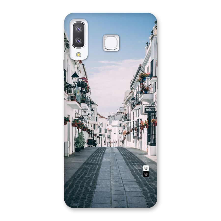Aesthetic Street Back Case for Galaxy A8 Star