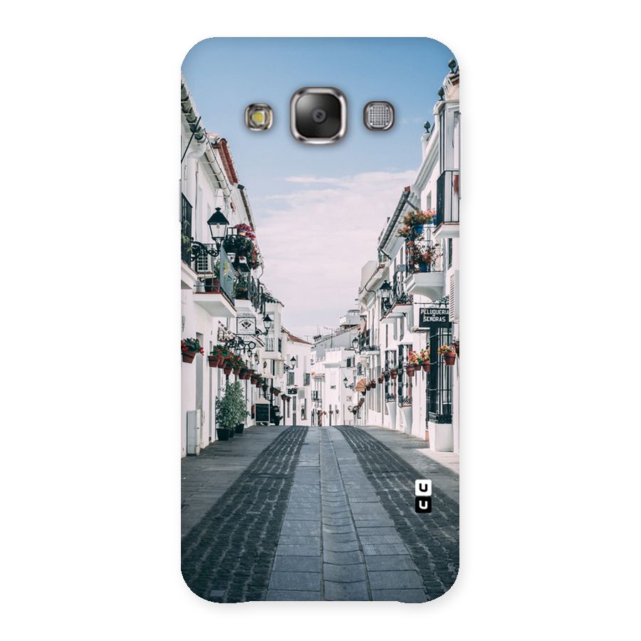 Aesthetic Street Back Case for Galaxy E7