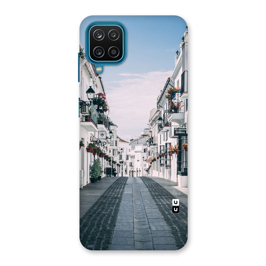 Aesthetic Street Back Case for Galaxy F12