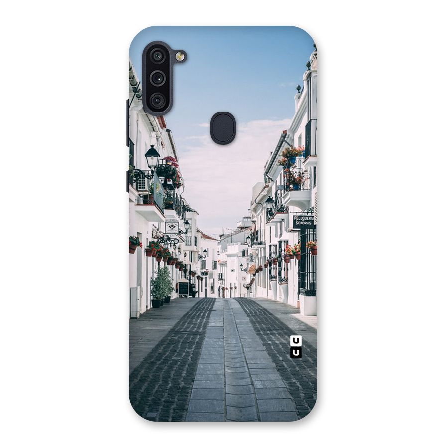 Aesthetic Street Back Case for Galaxy M11