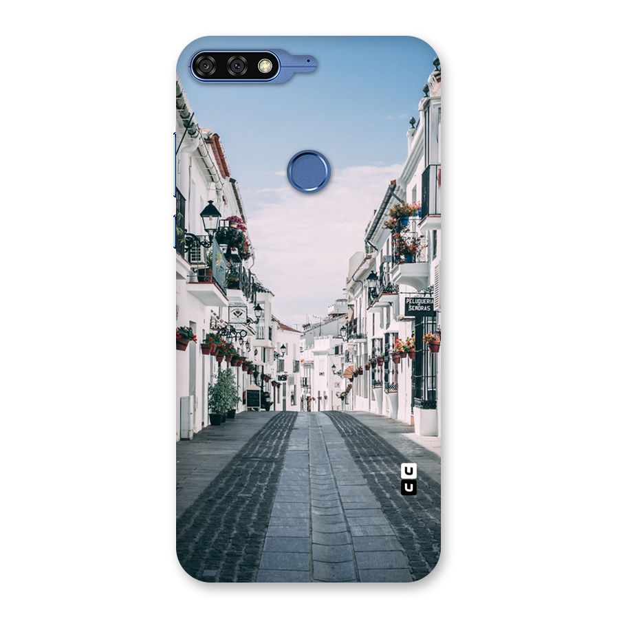 Aesthetic Street Back Case for Honor 7C