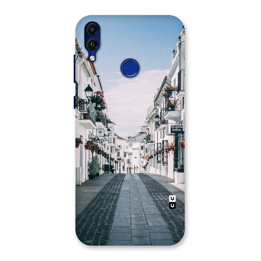 Aesthetic Street Back Case for Honor 8C