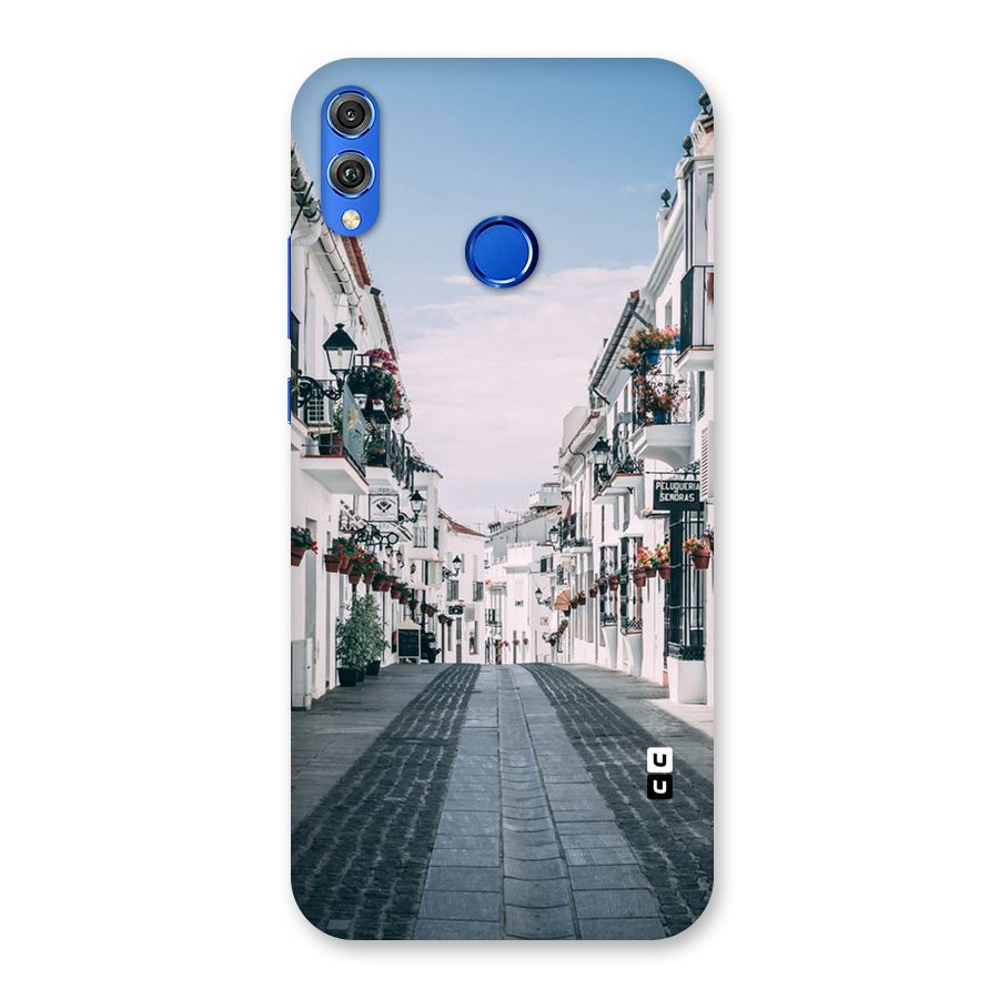 Aesthetic Street Back Case for Honor 8X