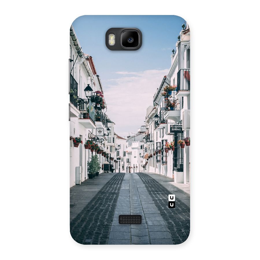 Aesthetic Street Back Case for Honor Bee