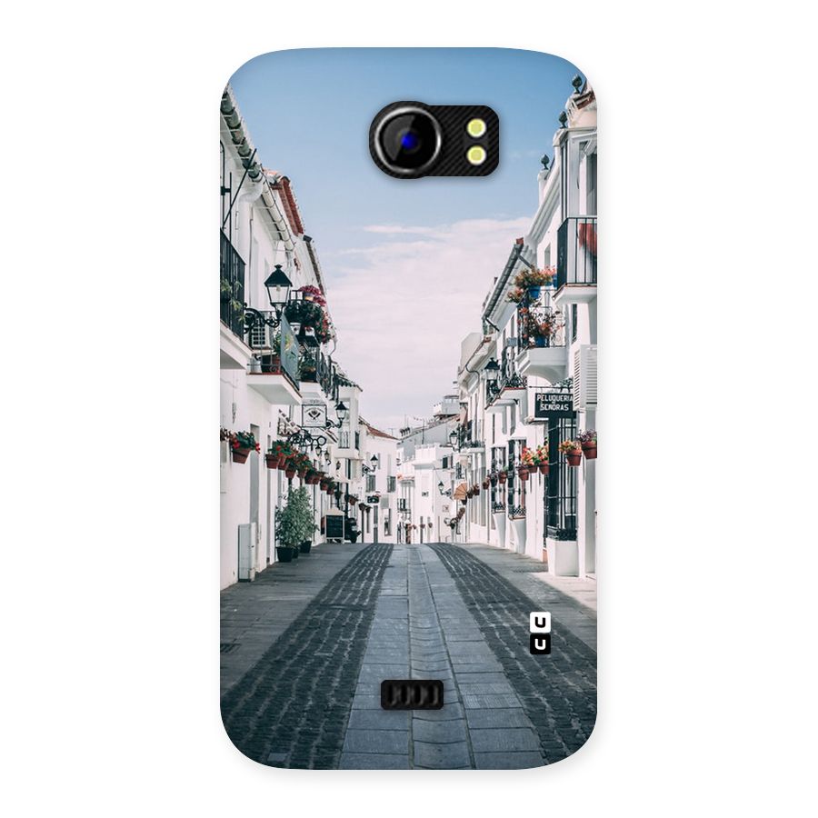 Aesthetic Street Back Case for Micromax Canvas 2 A110