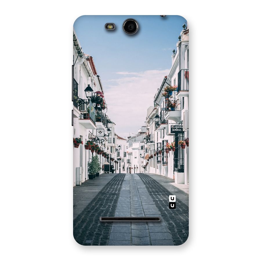 Aesthetic Street Back Case for Micromax Canvas Juice 3 Q392