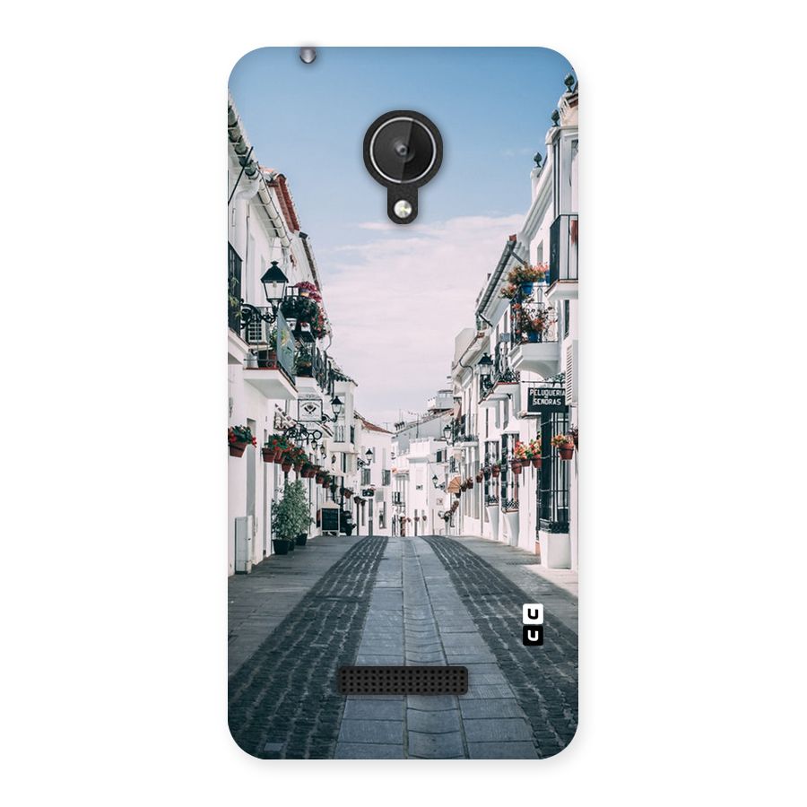 Aesthetic Street Back Case for Micromax Canvas Spark Q380