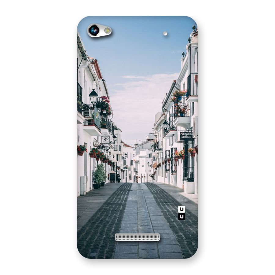 Aesthetic Street Back Case for Micromax Hue 2