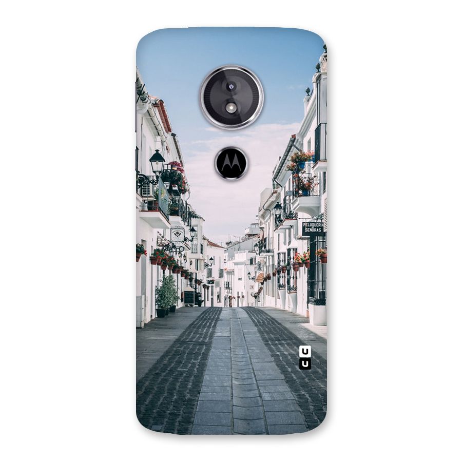 Aesthetic Street Back Case for Moto E5